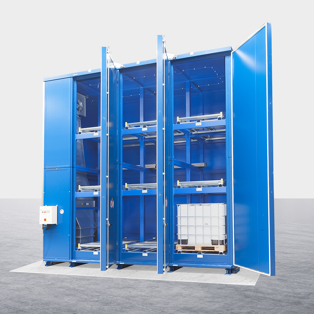 Individual solution of a heat chamber
