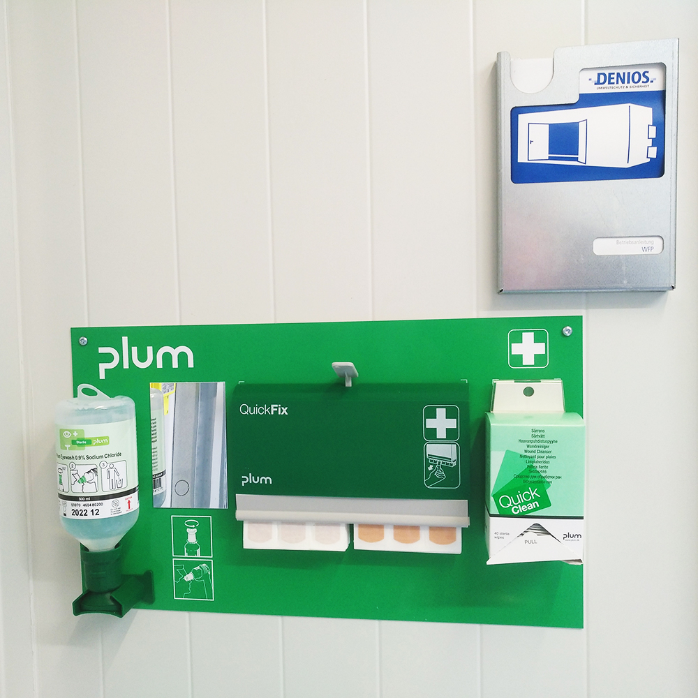 First aid station