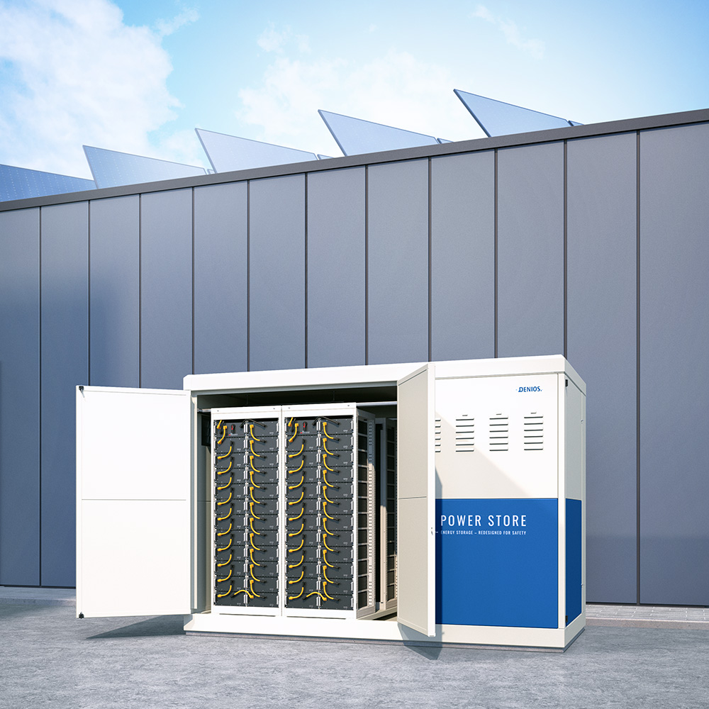 The POWER STORE was specially developed for modern battery storage technology and demanding safety requirements.