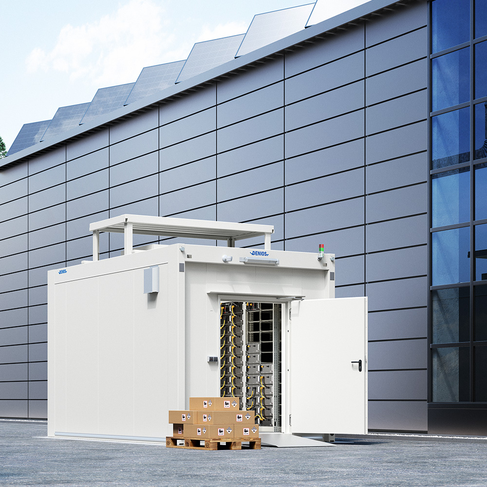 Room systems for customer provision of battery storage technology