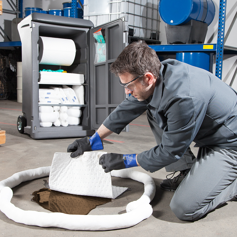 Leak removal with DENSORB® binding fleece