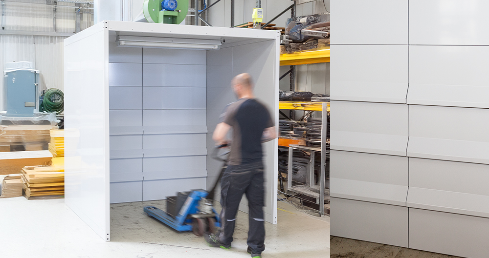 Evaporation and drying of cleaned components
