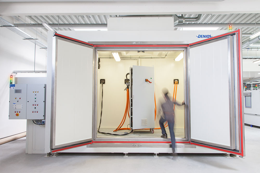 Lithium Battery Test Scenario at DENIOS