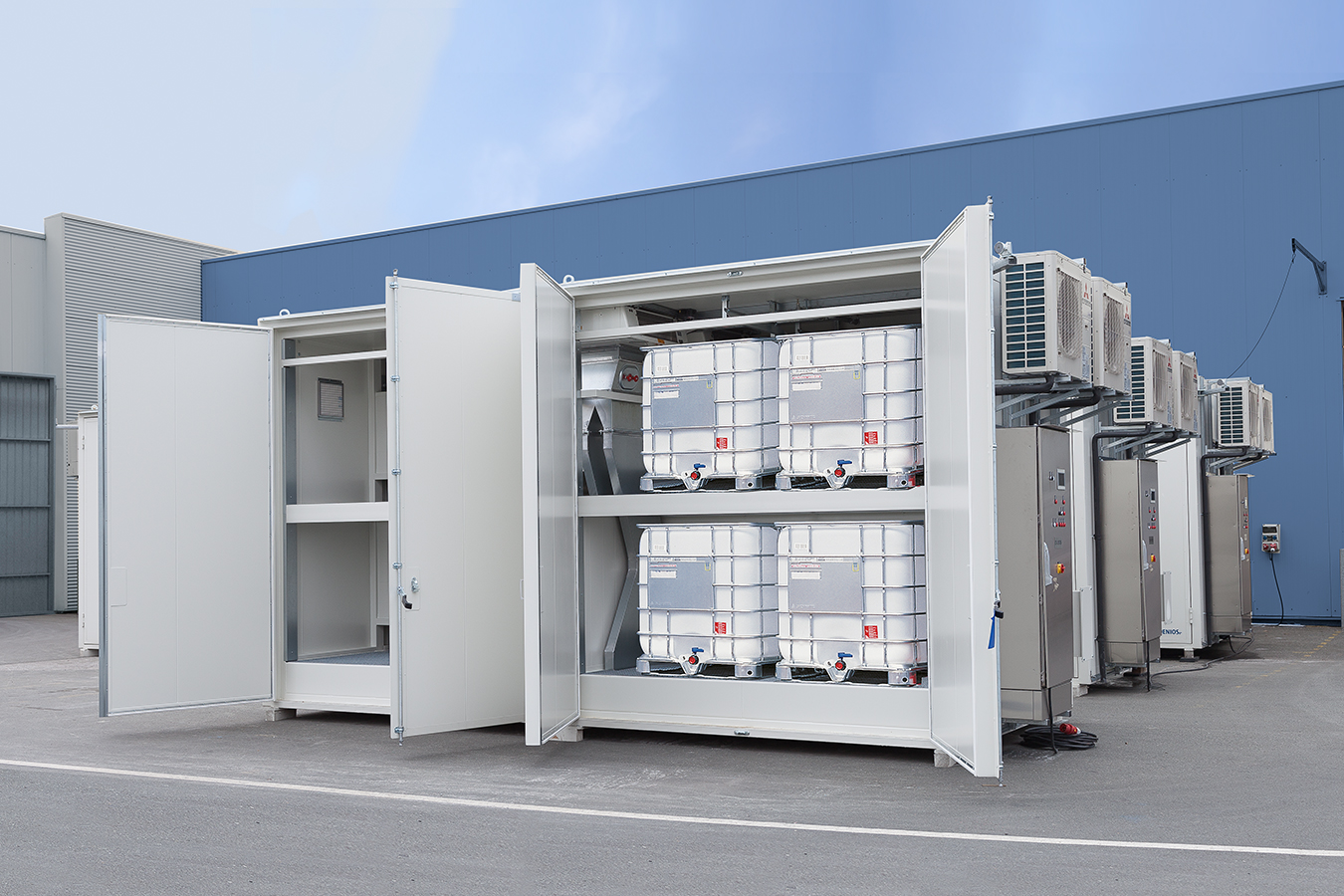 Refrigeration technology for stable temperatures