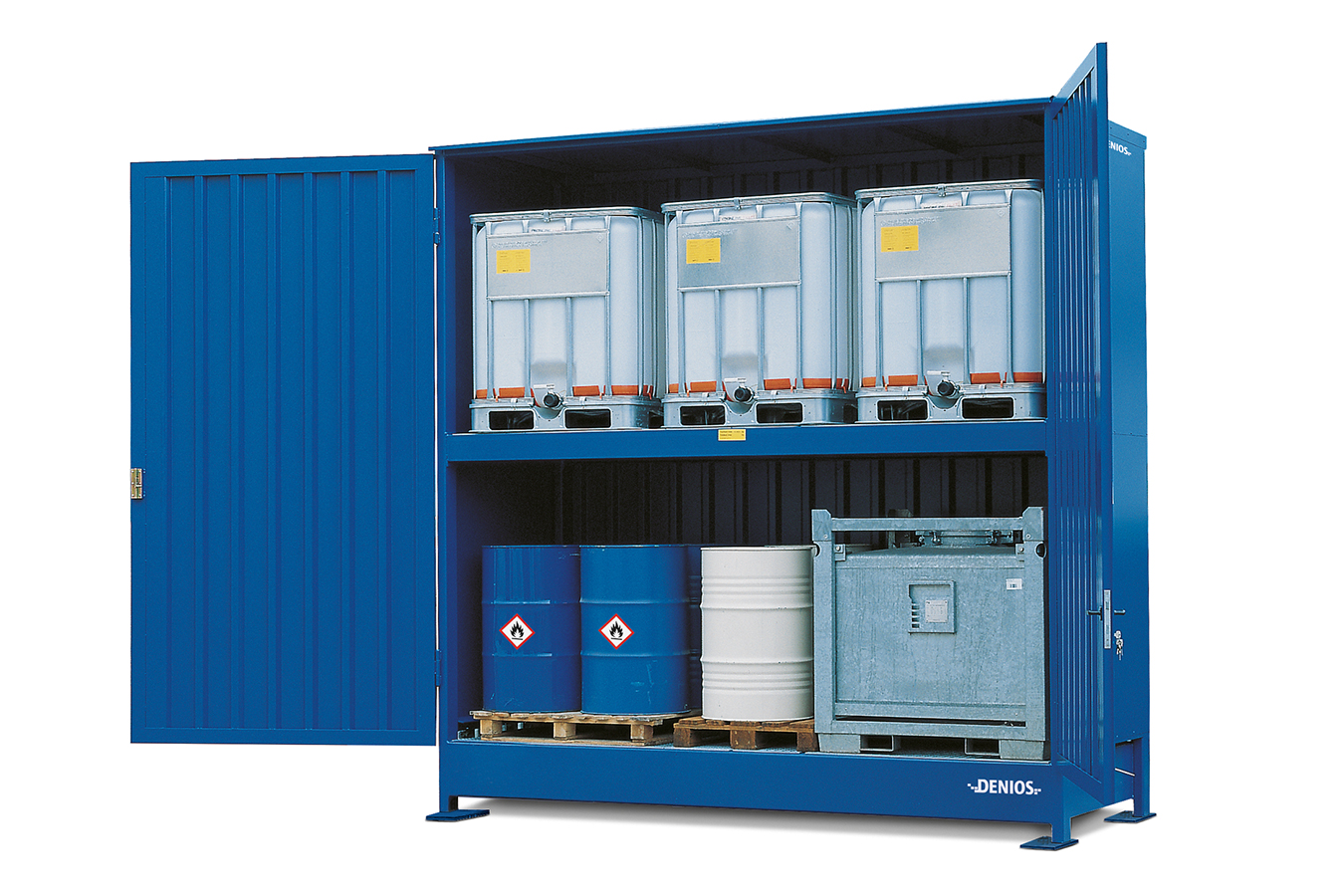 Hazardous materials warehouse from DENIOS