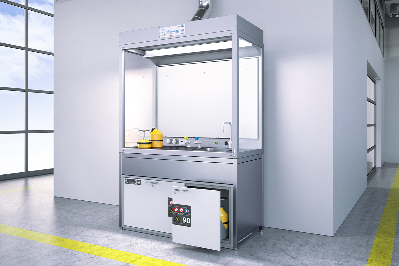 VARIO-Flow table fume hoods
