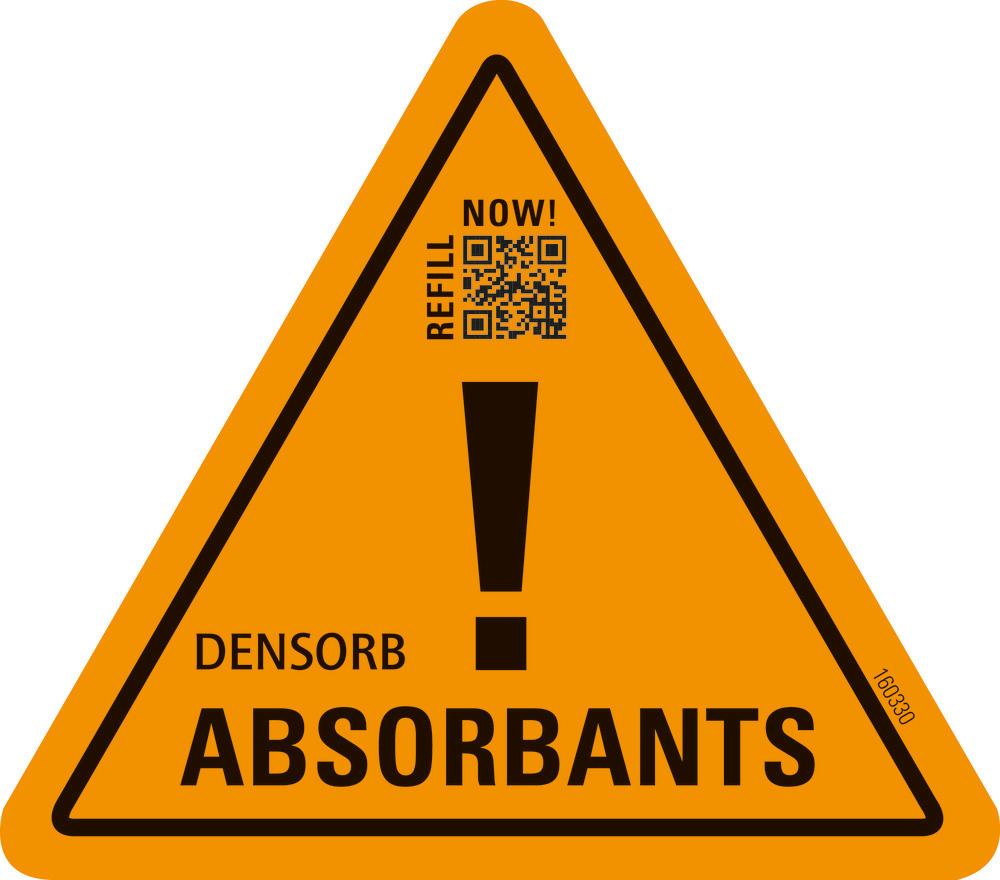 Set d’autocollant multi-lingue pour kit anti-pollution Densorb