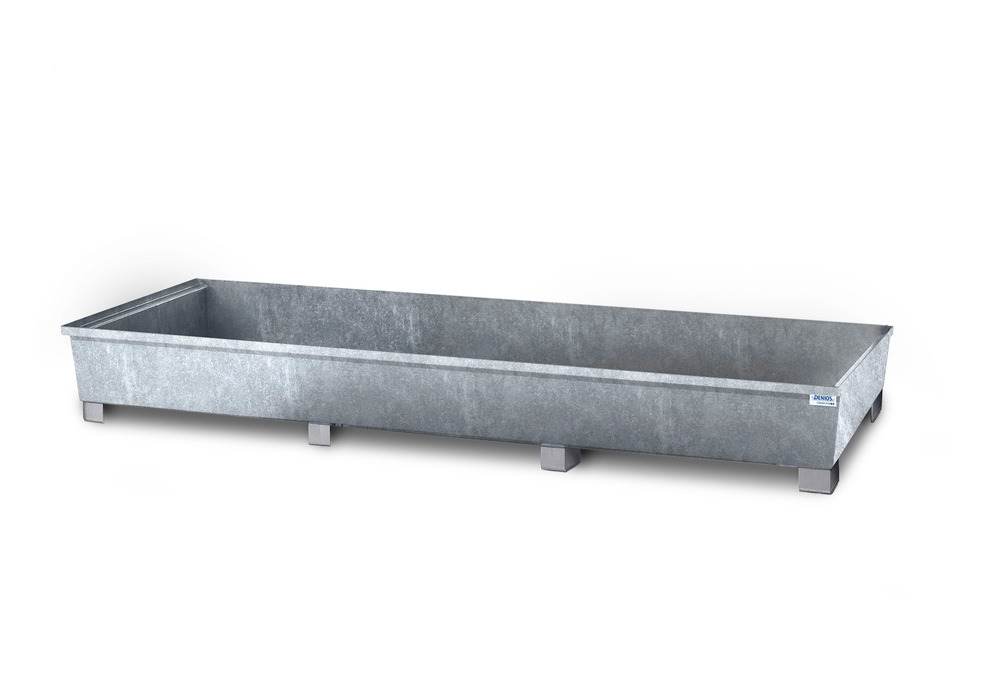 image: Reolkar af galvaniseret stål, til hyldebredde 3300 mm, 3280 x 1300 x 420 mm