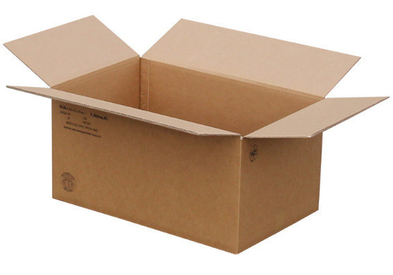 Scatola pieghevole in cartone ondulato, 2 onde, dimensioni interne 838x531x411 mm, qualità 2.92CA