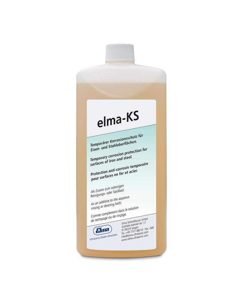 Nettoyant Elma EC90 Pour Métaux Délicats - 1 Litre Concentré, Pour Bijoux, Montres, Aluminium