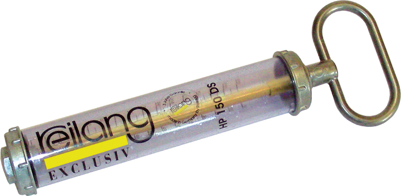 image: Pompa dosatrice in plastica, cilindrata 150 ml