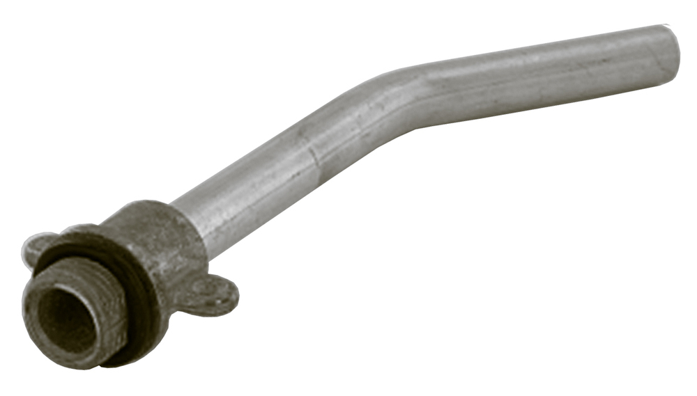 tubo aspirante piegato, alluminio, per pompe manuali universali e a doppio effetto, L=300mm, 3 pezzi