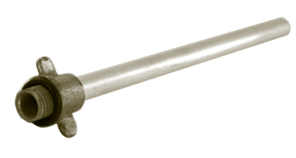 Tubo d'aspirazione in alluminio, per pompe manuali universali e dosatrici, lunghezza 180 mm, 3 pezzi