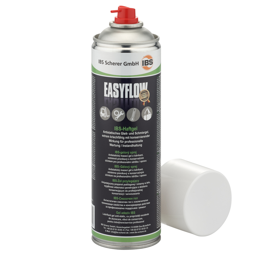 Gel adhésif IBS Easyflow, 12 pulvérisateurs de 500 ml