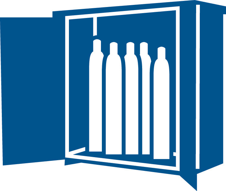 Entretien préventif et inspection par armoire de stockage pour bouteilles de gaz